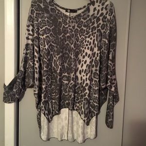 M-Made In Italy leopard print tunic